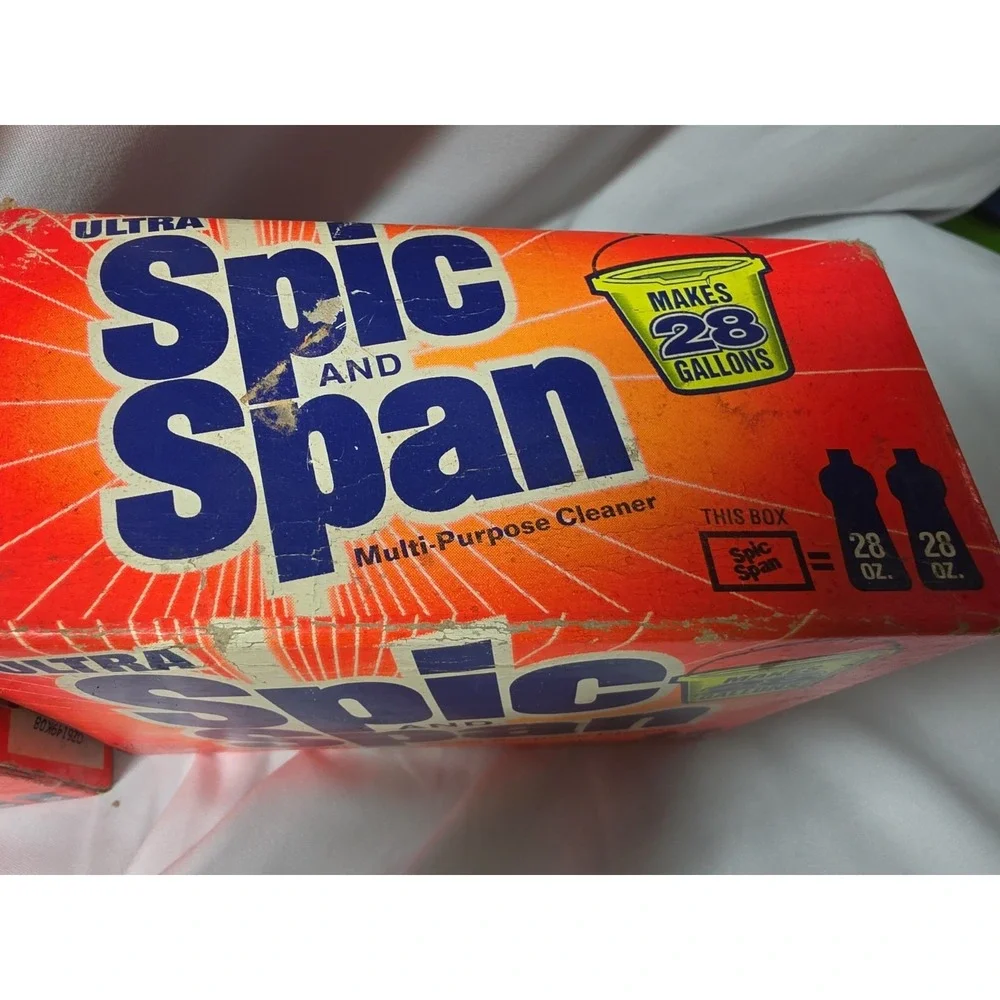 Vintage 2 Ultra Spic and Span Multi Purpose Cleaner Powder 12.4 oz